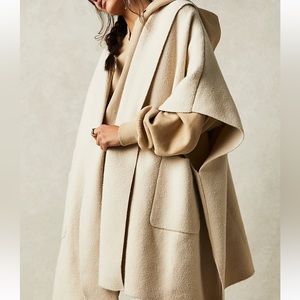 Free People Hooded Kimono